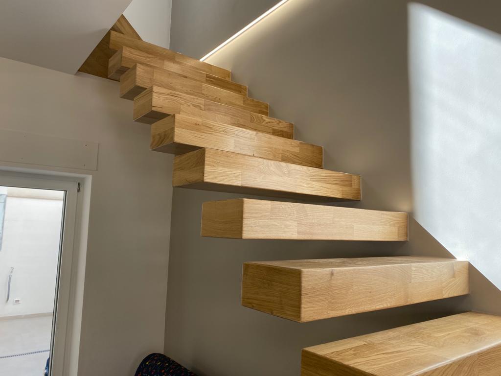 Realizzazione scala in legno